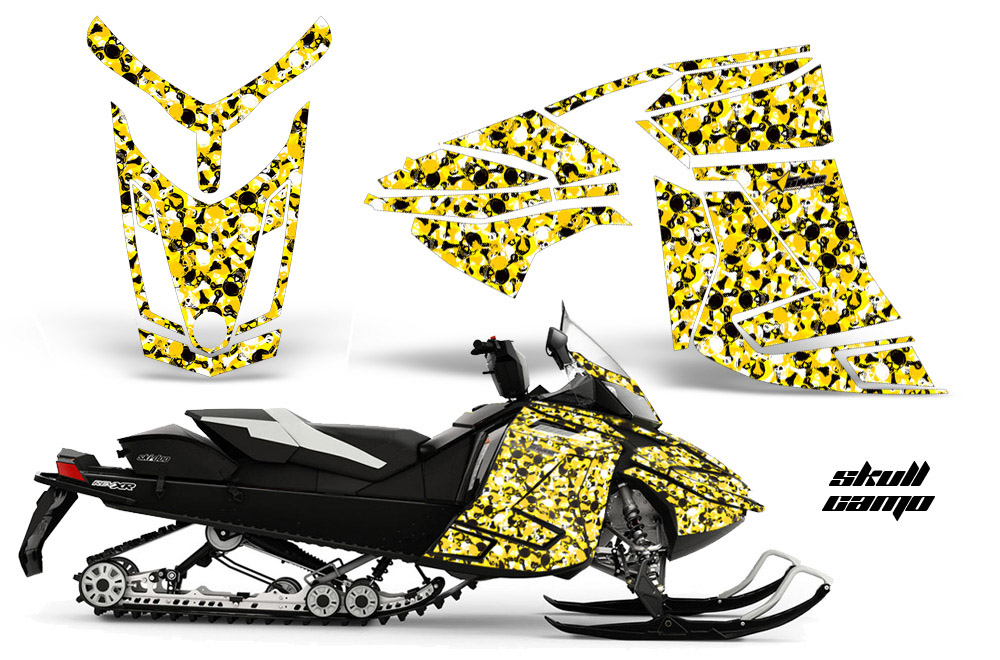 Skidoo Rev XR Graphics Kit Wrap Decal SC Y